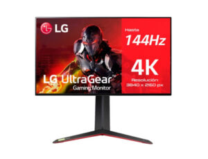LG MONITOR (27GP95RP-B) (Q3'23) 27"/GAMING/4K 3840 X 2160/IPS/1 MS GTG/HDMI 2.1/NVIDIA G-SYNC COMPATIBLE/REGULABLE ALTURA/PIVOTABLE