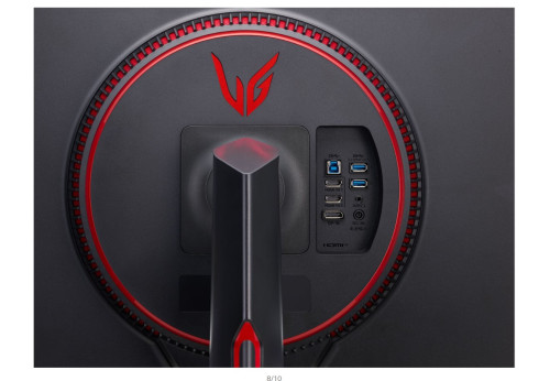 LG MONITOR (27GP95RP-B) (Q3'23) 27"/GAMING/4K 3840 X 2160/IPS/1 MS GTG/HDMI 2.1/NVIDIA G-SYNC COMPATIBLE/REGULABLE ALTURA/PIVOTABLE - Imagen 9