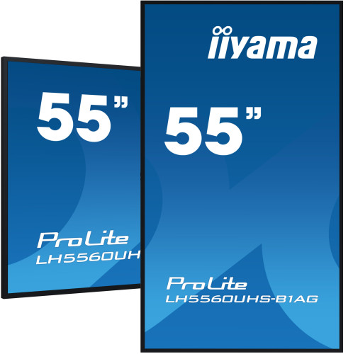iiyama PROLITE Pizarra de caballete digital 139,7 cm (55") LED Wifi 500 cd / m² 4K Ultra HD Negro Procesador incorporado Android 11 24/7 - Imagen 16