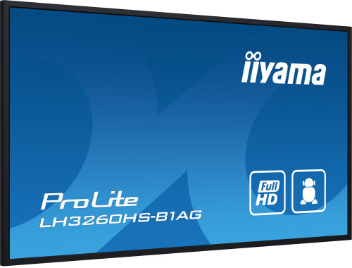 iiyama PROLITE Pizarra de caballete digital 80 cm (31.5") LED Wifi 500 cd / m² Full HD Negro Procesador incorporado Android 11 24/7 - Imagen 4