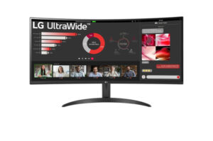 LG 34WR50QC-B.AEU pantalla para PC 86,4 cm (34") 3440 x 1440 Pixeles UltraWide Quad HD LCD Negro