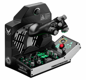Thrustmaster VIPER TQS MISSION PACK Negro USB Joystick/Palanca de control lateral + cuadrante de aceleración PC