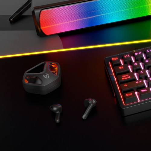 Krom KALL Auriculares Inalámbrico Dentro de oído Juego Bluetooth Negro - Imagen 8