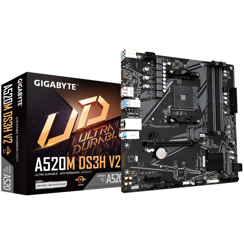 Gigabyte A520M DS3H V2 (rev. 1.0) Zócalo AM4 micro ATX - Imagen 6