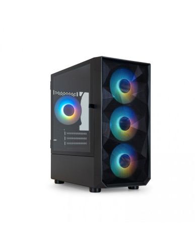 TOOQ CAJA MINITORRE GAMING TQGCC901-B "SEIZURE" NEGRA - Imagen 6