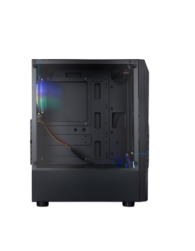 TOOQ CAJA SEMITORRE GAMING TQGCC102-B "BIOHAZARD" NEGRA - Imagen 3