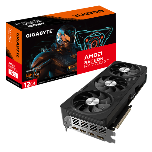 Gigabyte Radeon RX 7700 XT GAMING OC 12G AMD 12 GB GDDR6 - Imagen 2