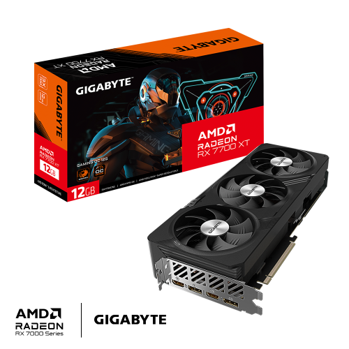 Gigabyte Radeon RX 7700 XT GAMING OC 12G AMD 12 GB GDDR6 - Imagen 3