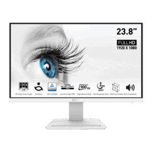 MSI PRO MP243XW pantalla para PC 60,5 cm (23.8") 1920 x 1080 Pixeles Full HD Blanco