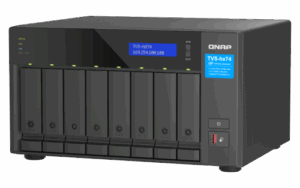 QNAP TVS-H874T-I9-64G servidor de almacenamiento NAS Torre Ethernet Negro