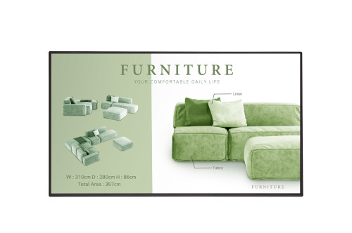 LG 65UM5N-H Pantalla plana para señalización digital 165,1 cm (65") LCD Wifi 500 cd / m² 4K Ultra HD Negro Web OS 24/7 - Imagen 2