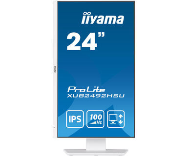 MONITOR IIYAMA 24" PROLITE XUB2492HSU-W6, IPS, 100HZ, 0 - Imagen 3