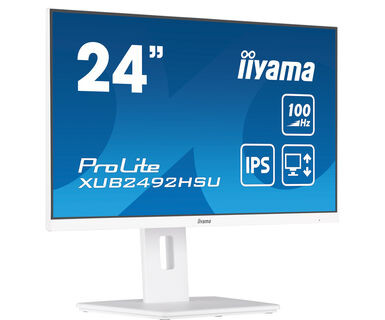 MONITOR IIYAMA 24" PROLITE XUB2492HSU-W6, IPS, 100HZ, 0 - Imagen 4