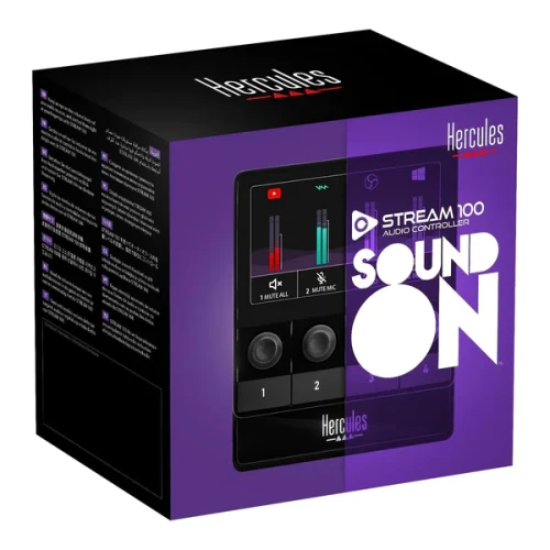 HERCULES AUDIO CONTROLLER STREAM 100 - Imagen 7