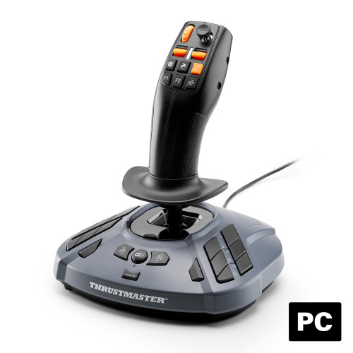 Thrustmaster SimTask FarmStick, Joystick Multifuncional para Farming - Imagen 2