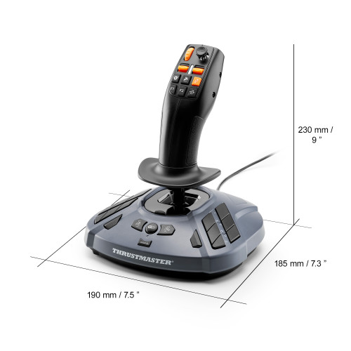 Thrustmaster SimTask FarmStick, Joystick Multifuncional para Farming - Imagen 5
