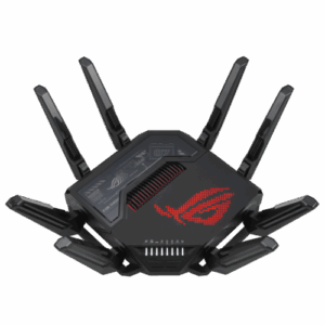 ASUS ROG Rapture GT-BE98 router inalámbrico 10 Gigabit Ethernet Quad-band (2.4 GHz / 5 GHz-1 / 5 GHz-2 / 6 GHz) Negro