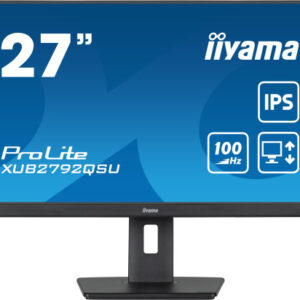 iiyama ProLite pantalla para PC 68,6 cm (27") 2560 x 1440 Pixeles Full HD LED Negro