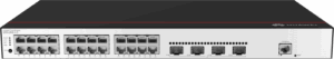 Huawei CloudEngine S5735-L24P4S-A-V2 Gestionado L3 Gigabit Ethernet (10/100/1000) Energía sobre Ethernet (PoE) 1U Negro, Plata