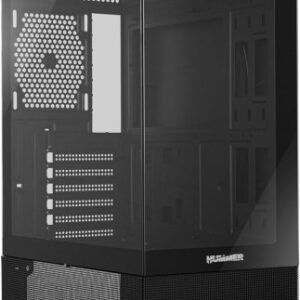 NOX CAJA ATX HUMMER VISION. SEMITORRE COMPACTA. USB 3.0. NEGRA