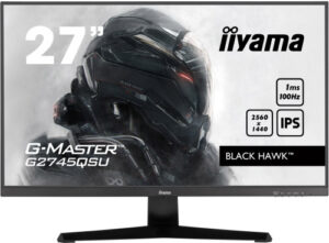 MONITOR IIYAMA 27"/2560 x 1440/100Hz/3.7 MPX/250CD/16:9/HDMI/IPS/NEGRO