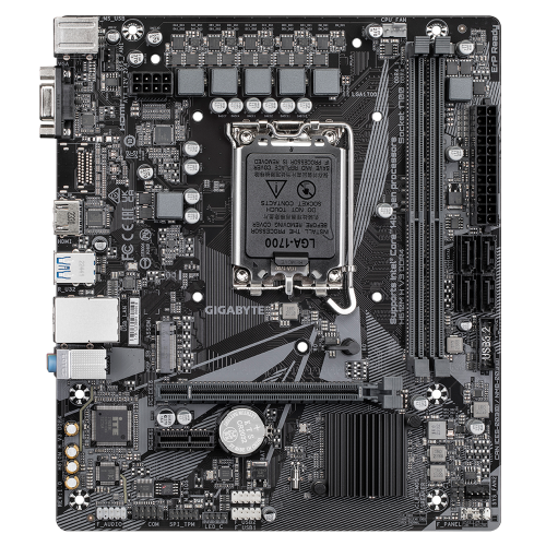 Gigabyte H610M H V3 DDR4 placa base Intel H610 Express LGA 1700 micro ATX - Imagen 3