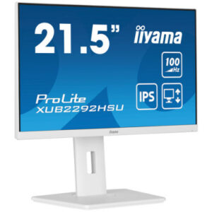 MONITOR IIYAMA 21.5"/1920 x 1080/100Hz /2.1MPX/250CD/FHD/16:9/HDMI/IPSLED/BLANCO