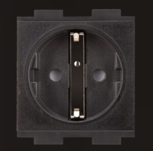 CRESTRON AC POWER OUTLET MODULE FOR FT2 SERIES, SINGLE, EUROPEAN "SCHUKO,” TYPE F (FT2A-PWR-EU-1-BASIC) 6508436