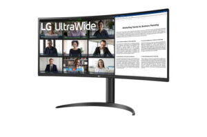 LG MONITOR (34WR55QC-B) CURVO ULTRAWIDE 34" / PANTALLA WQHD HDR10 / 3440 X 1440 / FRECUENCIA 100 HZ / USB TYPE-C / NEGRO