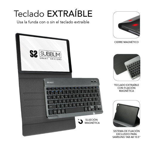 SUBBLIM KEYTAB PRO BT SAMSUNG TAB A9+ 11“ - Imagen 4