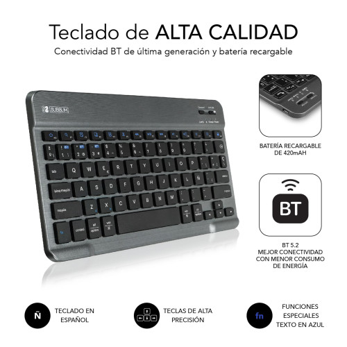 SUBBLIM KEYTAB PRO BT SAMSUNG TAB A9+ 11“ - Imagen 6