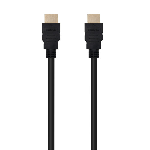 Nanocable Cable HDMI V2.0 4K@60Hz 18Gbps A/M-A/M, 1 m, Negro - Imagen 3