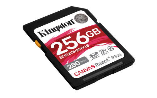 Kingston Technology Canvas React Plus 256 GB SDXC UHS-II - Imagen 3