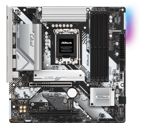 Asrock B760M Pro RS Intel B760 LGA 1700 micro ATX - Imagen 2