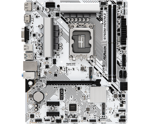 Asrock B760M-HDV/M.2 placa base Intel B760 LGA 1700 micro - Imagen 2