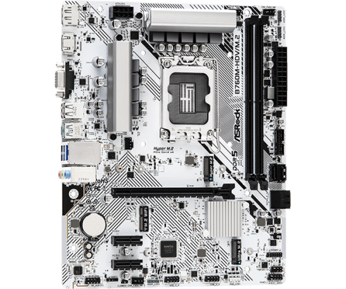 Asrock B760M-HDV/M.2 placa base Intel B760 LGA 1700 micro - Imagen 4