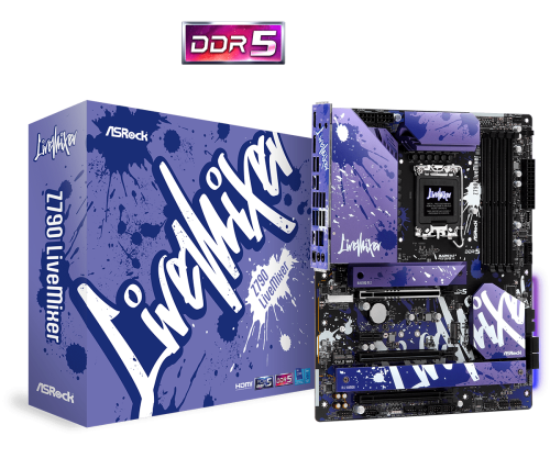 Asrock Z790 LiveMixer Intel Z790 LGA 1700 ATX