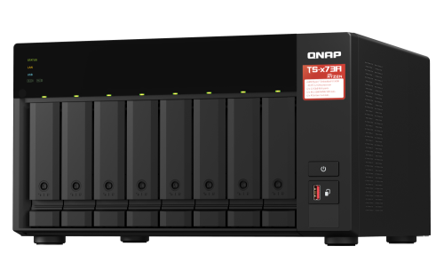 QNAP TS-873A NAS Torre Ethernet Negro V1500B - Imagen 2