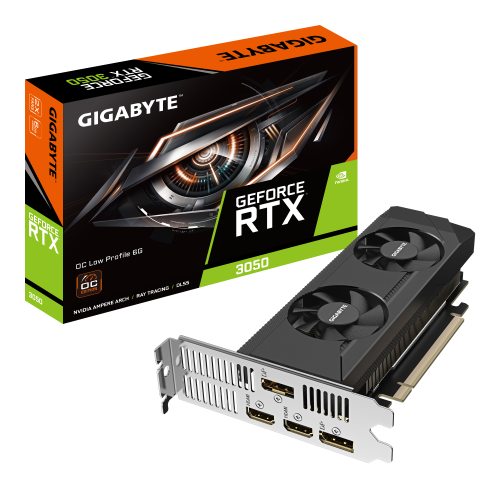 Gigabyte GeForce RTX 3050 OC Low Profile 6G NVIDIA 6 GB