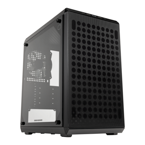 Cooler Master Q300L V2 Mini Tower Negro, Transparente - Imagen 2