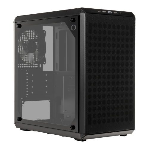 Cooler Master Q300L V2 Mini Tower Negro, Transparente - Imagen 4