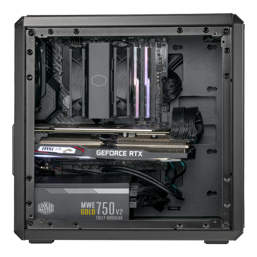 Cooler Master Q300L V2 Mini Tower Negro, Transparente - Imagen 9