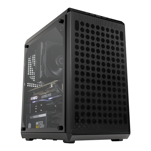 Cooler Master Q300L V2 Mini Tower Negro, Transparente - Imagen 10