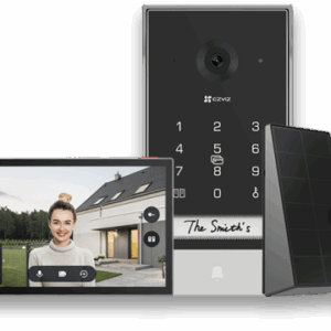 EZVIZ EP7 sistema de intercomunicación de video 17,8 cm (7") Negro, Plata