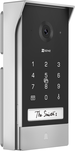 EZVIZ EP7 sistema de intercomunicación de video 17,8 cm (7") Negro, Plata - Imagen 3