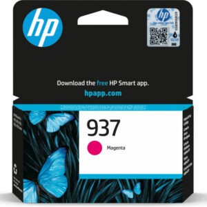 HP Cartucho de Tinta Original 937 magenta