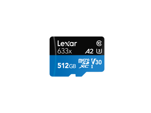 Lexar 633x 512 GB MicroSDXC UHS-I Clase 10