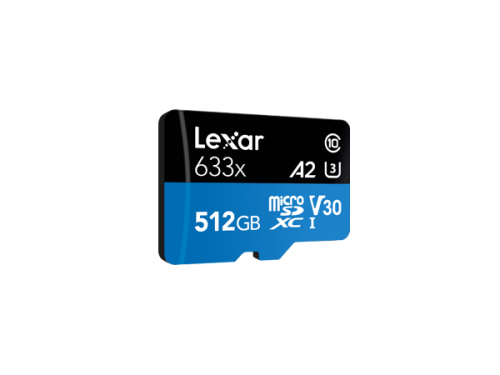 Lexar 633x 512 GB MicroSDXC UHS-I Clase 10 - Imagen 3