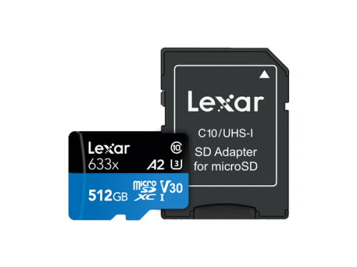 Lexar 633x 512 GB MicroSDXC UHS-I Clase 10 - Imagen 4