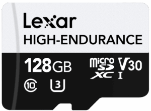 Lexar High-Endurance 128 GB MicroSDXC UHS-I Clase 10